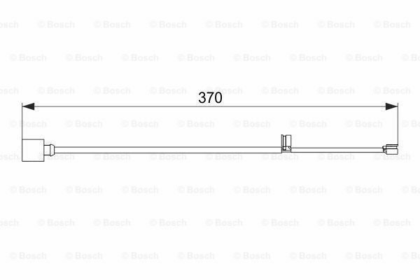 BOSCH 1987474572 Warning Contact, brake pad wear for AUDI, SEAT