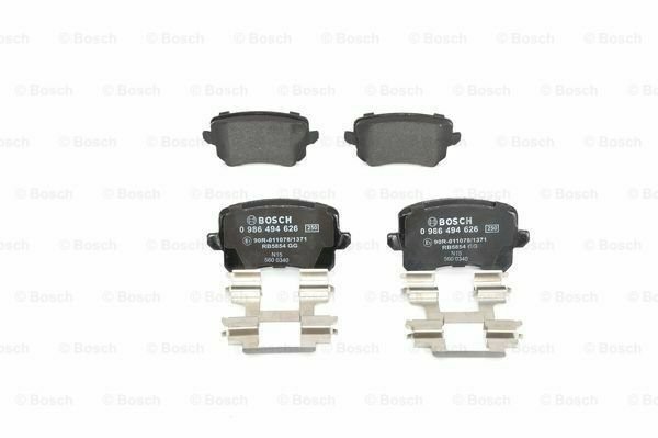 BOSCH 0986494626 Brake Pad Set, disc brake for VW