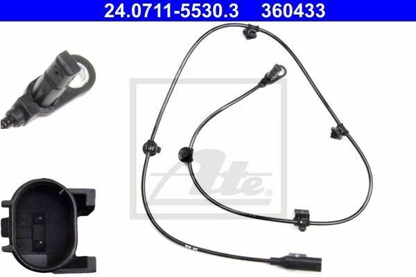 ATE 24.0711-5530.3 Sensor, wheel speed for MERCEDES-BENZ