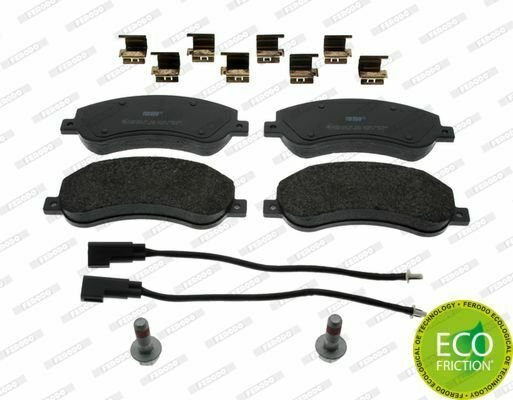 FERODO FVR1928 Brake Pad Set, disc brake for FORD, VW