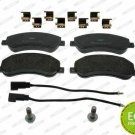 FERODO FVR1928 Brake Pad Set, disc brake for FORD, VW