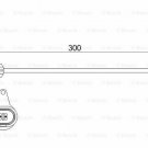 BOSCH 1987474505 Warning Contact, brake pad wear for AUDI