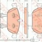 TRW GDB1897 Brake Pad Set, disc brake for AUDI