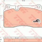 TRW GDB1670 Brake Pad Set, disc brake for VW