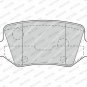FERODO FDB1782 Brake Pad Set, disc brake for MERCEDES-BENZ
