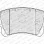 FERODO FDB4058 Brake Pad Set, disc brake for AUDI, SEAT, VW