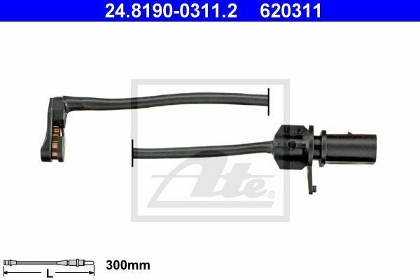ATE 24.8190-0311.2 Warning Contact, brake pad wear for AUDI