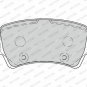 FERODO FDB4237 Brake Pad Set, disc brake for LAND ROVER, VOLVO