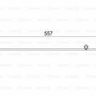 BOSCH 1987474555 Warning Contact, brake pad wear for PORSCHE