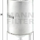 MANN WK720/3 Fuel filter for AUDI