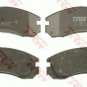 TRW GDB1126 Brake Pad Set, disc brake for CITROËN, MITSUBISHI, PEUGEOT