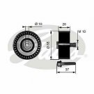 GATES T36300 Deflection/Guide Pulley, v-ribbed belt for AUDI, SKODA, VW