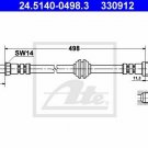 ATE 24.5140-0498.3 Brake Hose for MERCEDES-BENZ