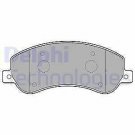 DELPHI LP2257 Brake Pad Set, disc brake for VW