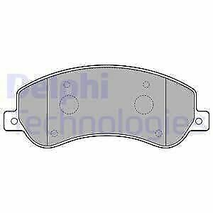 DELPHI LP2257 Brake Pad Set, disc brake for VW