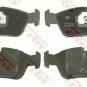 TRW GDB1100 Brake Pad Set, disc brake for BMW
