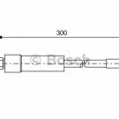 BOSCH 1987476074 Brake Hose for ALPINA, BMW