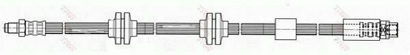 TRW PHB416 Brake Hose for BMW