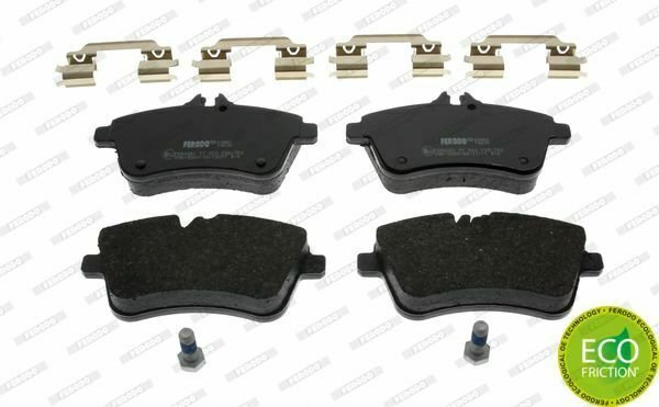 FERODO FDB1750 Brake Pad Set, disc brake for MERCEDES-BENZ