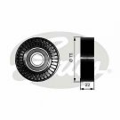 GATES T36252 Deflection/Guide Pulley, v-ribbed belt for MERCEDES-BENZ