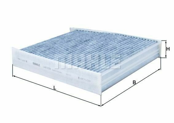 MAHLE LAK 879 Filter, interior air for INFINITI, MERCEDES-BENZ