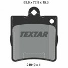 TEXTAR 2191901 Brake Pad Set, disc brake for MERCEDES-BENZ