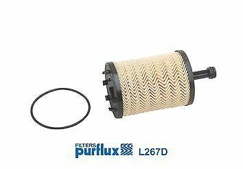 PURFLUX L267D Oil Filter for AUDI, CHRYSLER, DODGE, FORD, JEEP, MITSUBISHI, SEAT