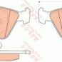 TRW GDB916 Brake Pad Set, disc brake for BMW