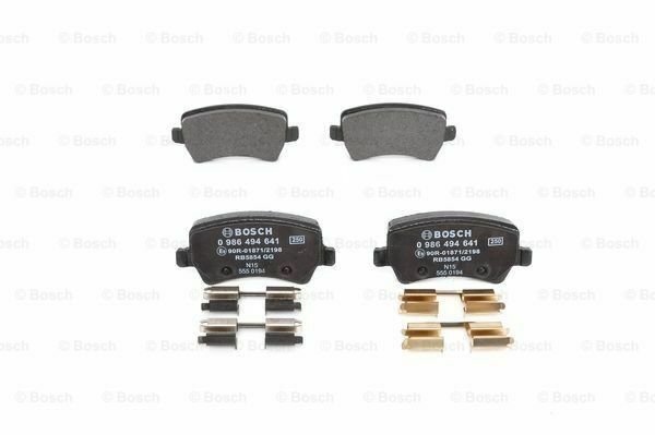 BOSCH 0986494641 Brake Pad Set, disc brake for FORD, LAND ROVER, VOLVO