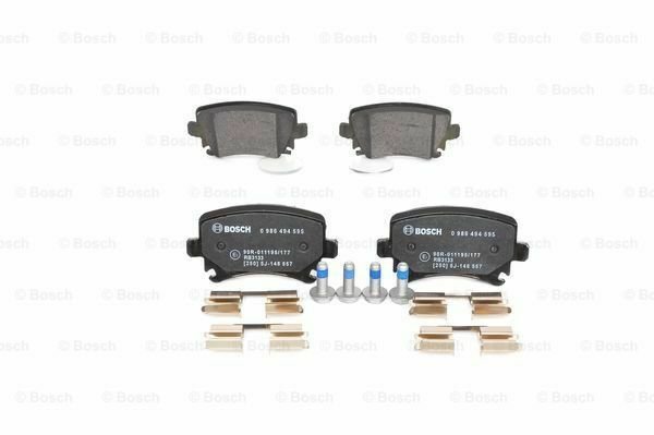 BOSCH 0986494595 Brake Pad Set, disc brake for AUDI, SEAT, SKODA, VW