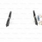 BOSCH 0986494595 Brake Pad Set, disc brake for AUDI, SEAT, SKODA, VW