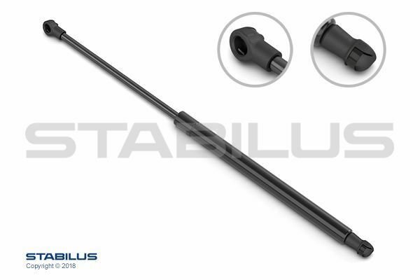 STABILUS 032492 Gas Spring, boot-/cargo area for SMART
