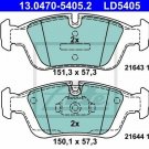 ATE 13.0470-5405.2 Brake Pad Set, disc brake for BMW