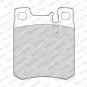 FERODO FDB799 Brake Pad Set, disc brake for CHRYSLER, MERCEDES-BENZ
