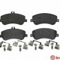 BREMBO P50086 Brake Pad Set, disc brake for MERCEDES-BENZ