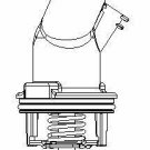 WAHLER 4814.92D Thermostat, coolant for AUDI