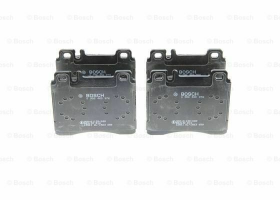 BOSCH 0986460976 Brake Pad Set, disc brake for MERCEDES-BENZ