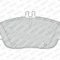 FERODO FDB4245 Brake Pad Set, disc brake for MERCEDES-BENZ