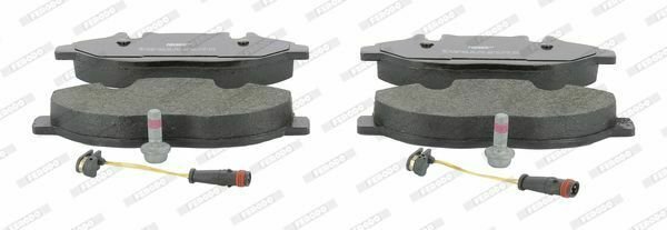 FERODO FDB1493 Brake Pad Set, disc brake for MERCEDES-BENZ