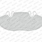FERODO FDB1493 Brake Pad Set, disc brake for MERCEDES-BENZ