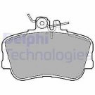 DELPHI LP881 Brake Pad Set, disc brake for MERCEDES-BENZ