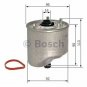 BOSCH F026402864 Fuel filter for FORD, MAZDA, VOLVO