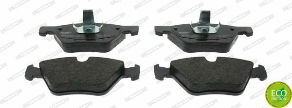 FERODO FDB1050 Brake Pad Set, disc brake for CHRYSLER, MERCEDES-BENZ
