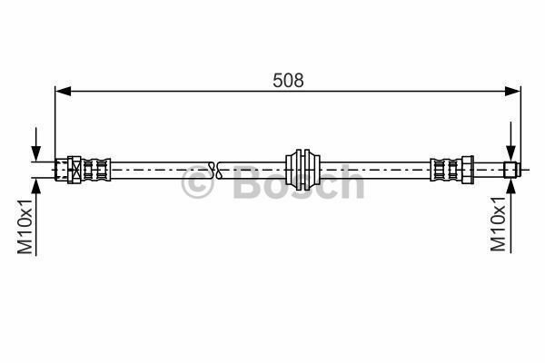 BOSCH 1987481331 Brake Hose for BMW
