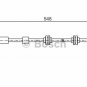 BOSCH 1987476360 Brake Hose for BMW
