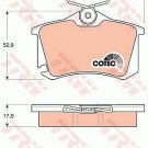TRW GDB1578 Brake Pad Set, disc brake for AUDI, SEAT, VW