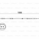 BOSCH 1987473501 Warning Contact, brake pad wear for BMW, ROLLS-ROYCE