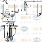 HELLA 8MA376755-211 Expansion Tank, coolant for BMW