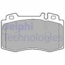 DELPHI LP1688 Brake Pad Set, disc brake for MERCEDES-BENZ, SUBARU
