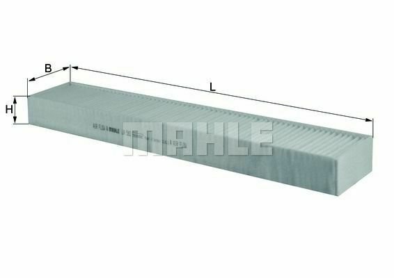 MAHLE LA582 Filter, interior air for MERCEDES-BENZ
